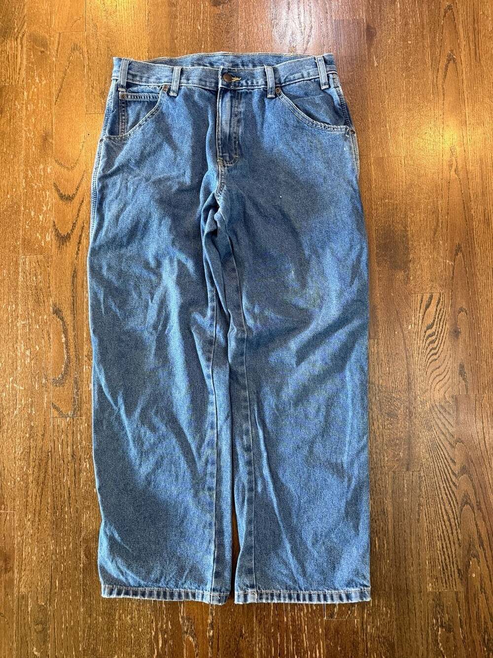 Dickies Carpenter Jeans 32x30 Blue Denim Work Pants (Measures 31x28)